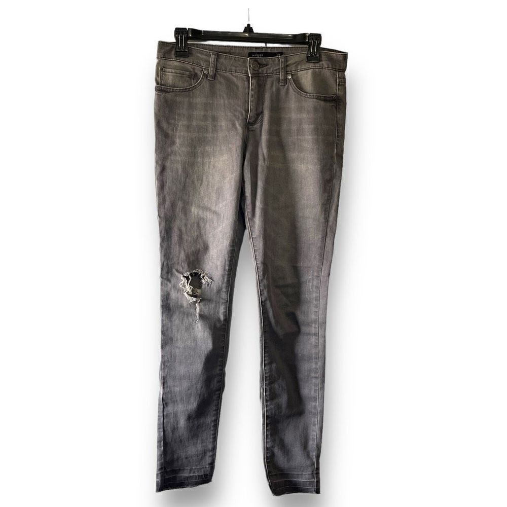 Harper Released Hem Grey/Light Black Jeans, Size 27